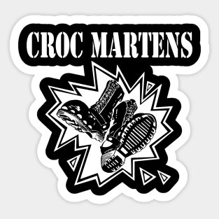 Croc Martens Sticker